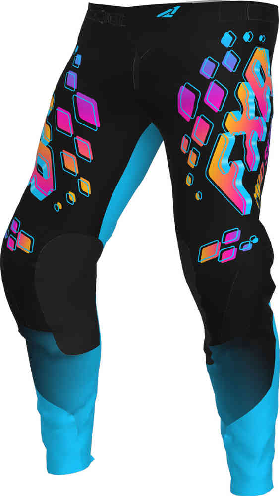 Молодежные брюки для мотокросса Podium 2023 FXR, черный/розовый