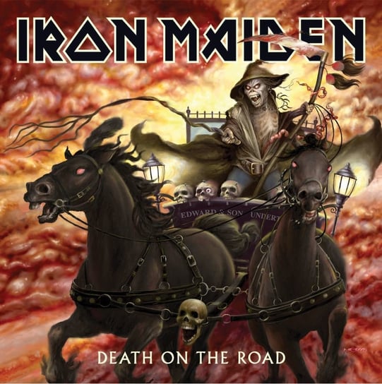 Виниловая пластинка Iron Maiden - Death on The Road (Reedycja)