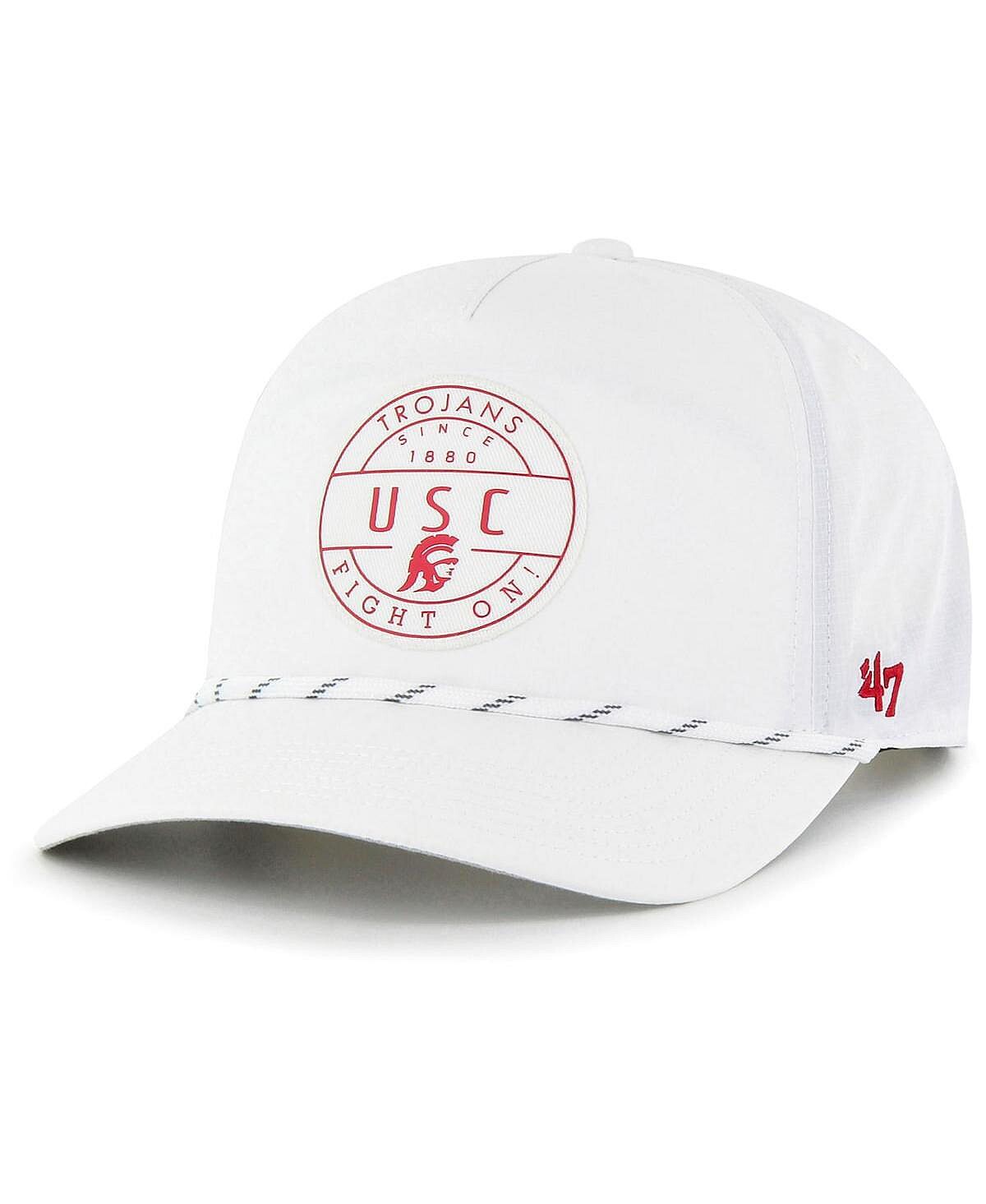 

Мужская белая кепка USC Trojans Suburbia Captain Snapback '47 '47 Brand
