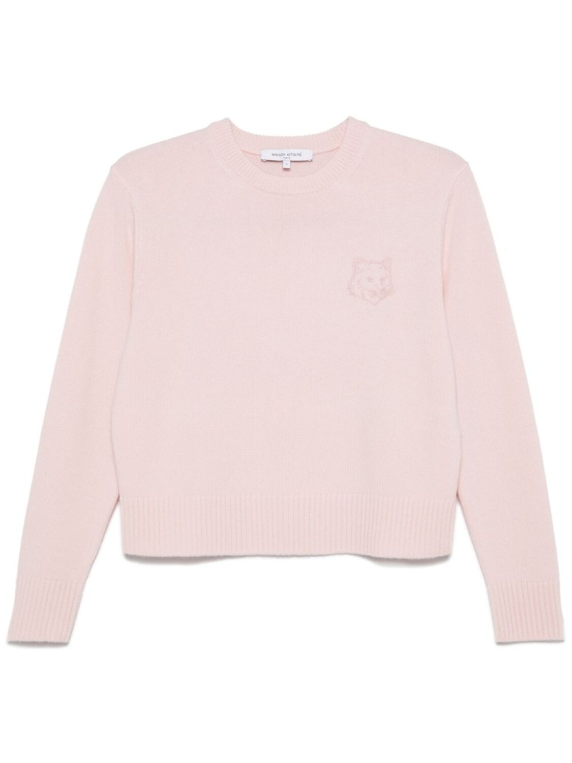 

Maison Kitsuné свитер Bold Fox Head, розовый