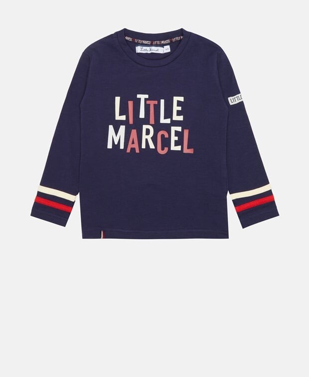 

Топ с длинными рукавами Little Marcel, темно-синий