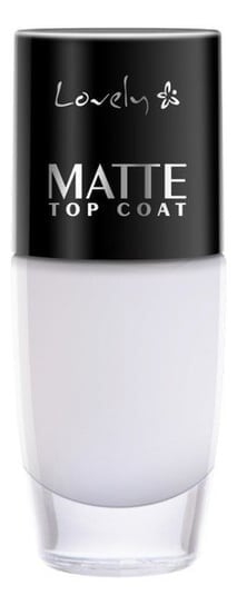 

Бесцветный топ для ногтей, 8 мл Lovely, Matte Top Coat