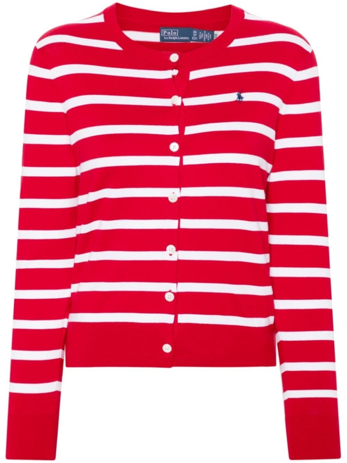 

Polo Ralph Lauren кардиган в полоску, красный