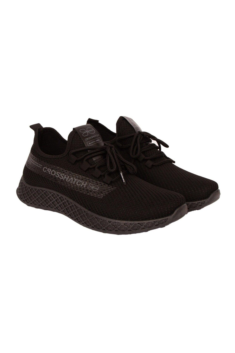 

Кроссовки Brehmer Trainers Crosshatch, черный