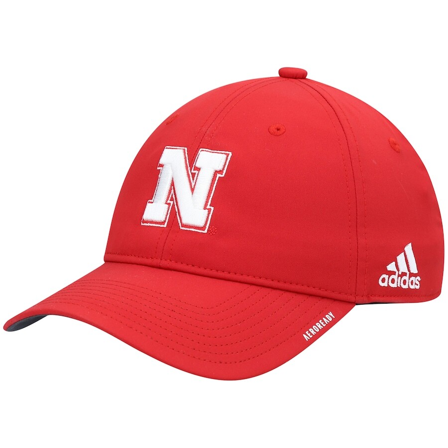 

Бейсболка adidas Nebraska Huskers, алый