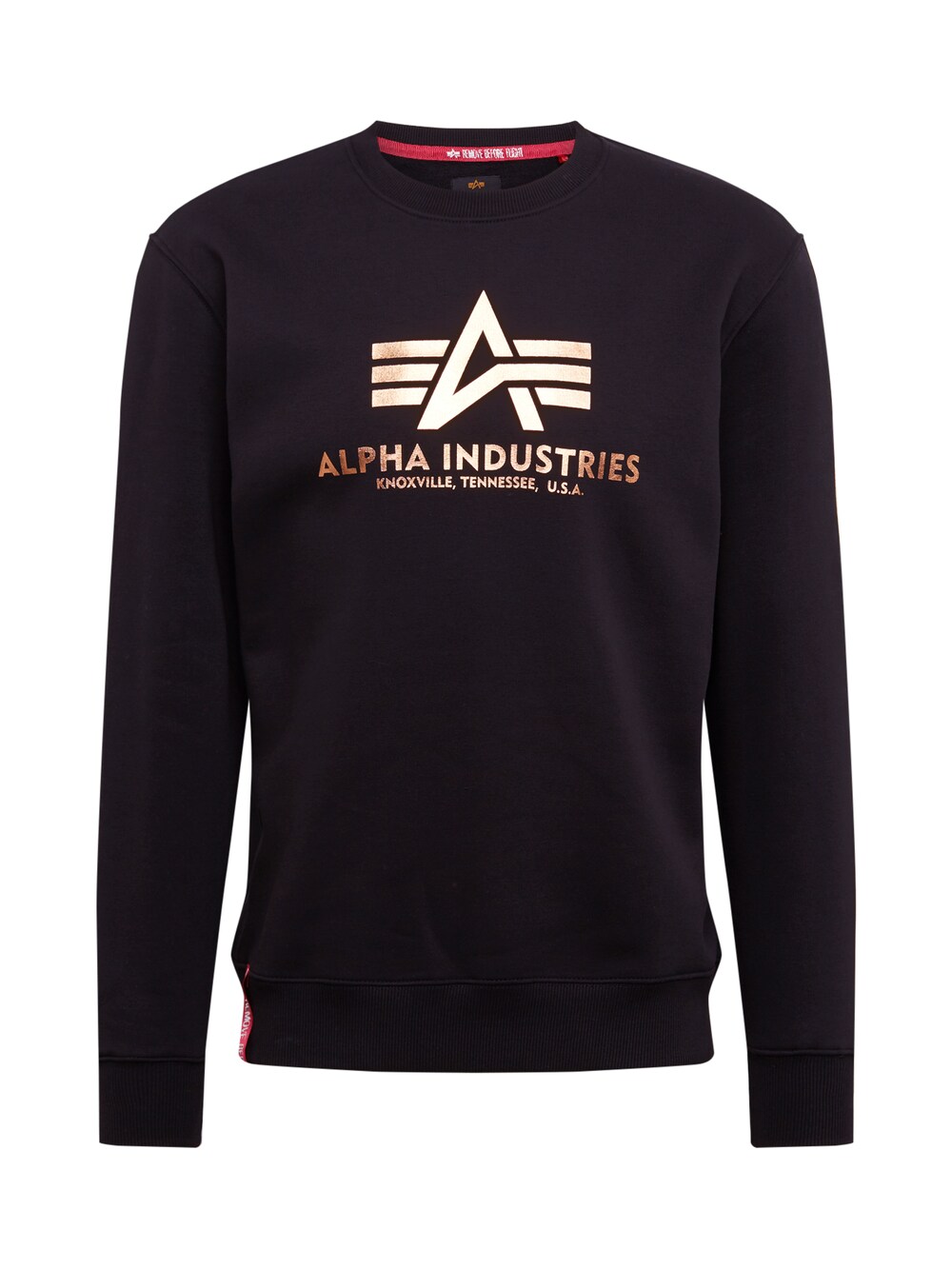 

Толстовка обычного кроя Alpha Industries, черный