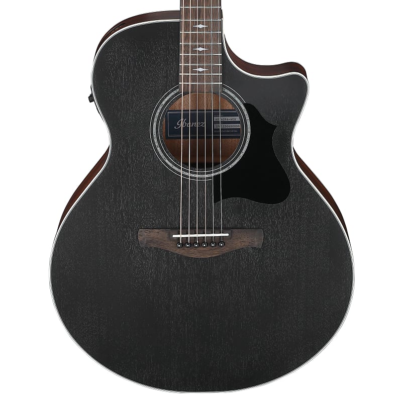 Акустическая гитара Ibanez AE140WKH Acoustic-Electric Guitar Weathered Black Open Pore Pre-Order