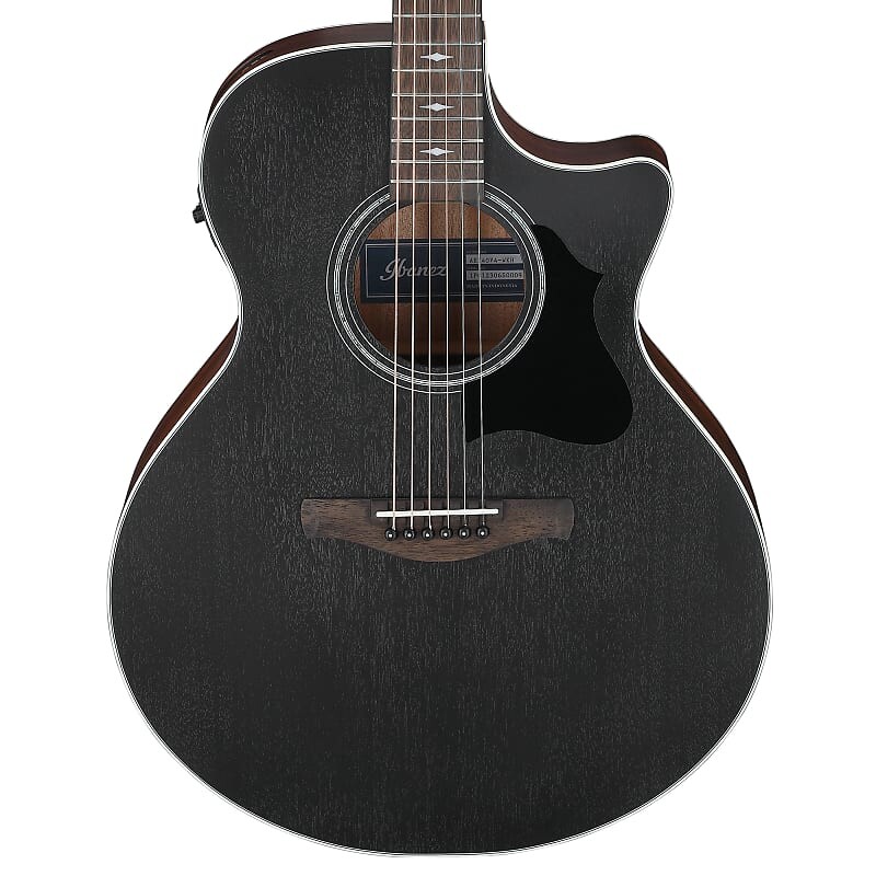 

Акустическая гитара Ibanez AE140WKH Acoustic-Electric Guitar Weathered Black Open Pore Pre-Order