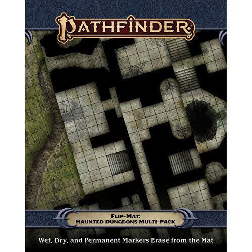 

Ролевая игра Paizo Publishing Pathfinder RPG: Flip-Mat: Haunted Dungeon Multi-Pack