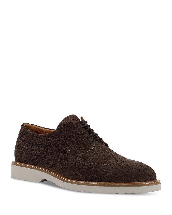 

Мужские замшевые оксфорды Gubbio Brogue Geox