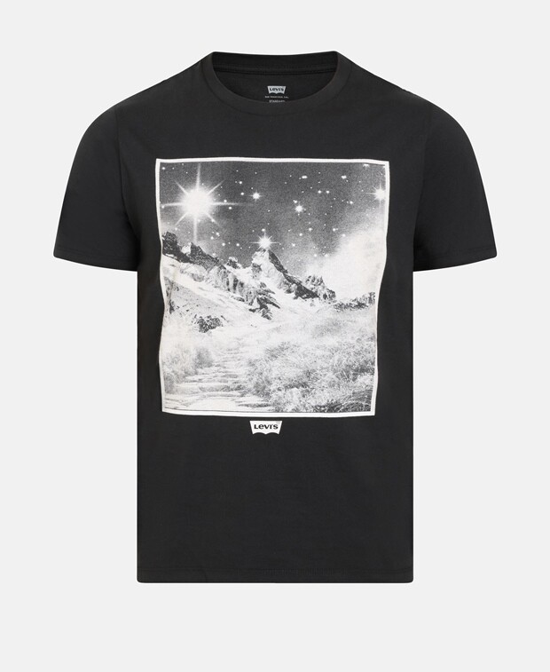 

Футболка Levi's, цвет Caviar Black