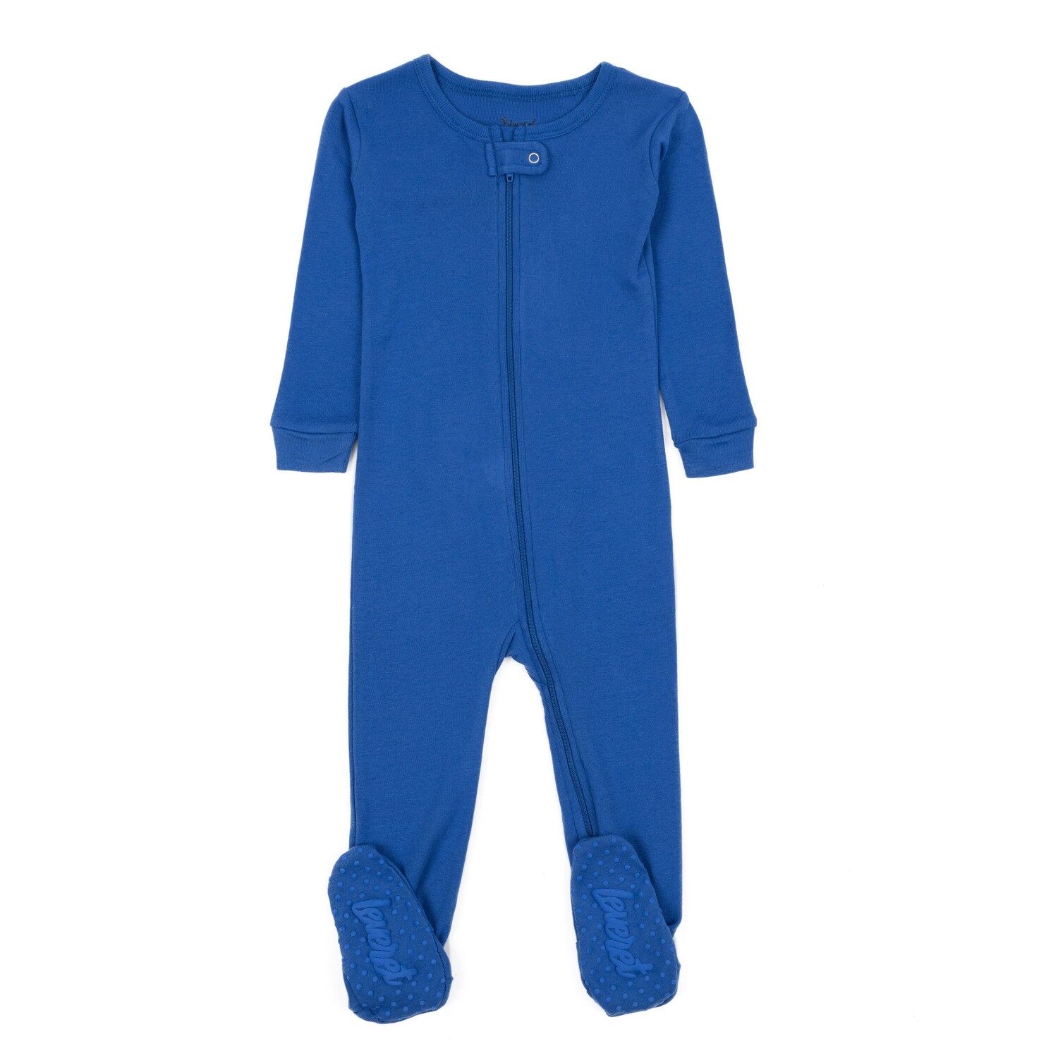 

Детские хлопковые пижамы, классические однотонные Leveret, цвет Royal Blue