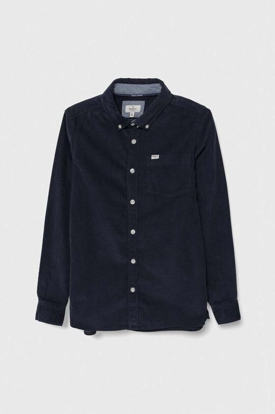 

Вельветовая рубашка Pepe Jeans, темно-синий