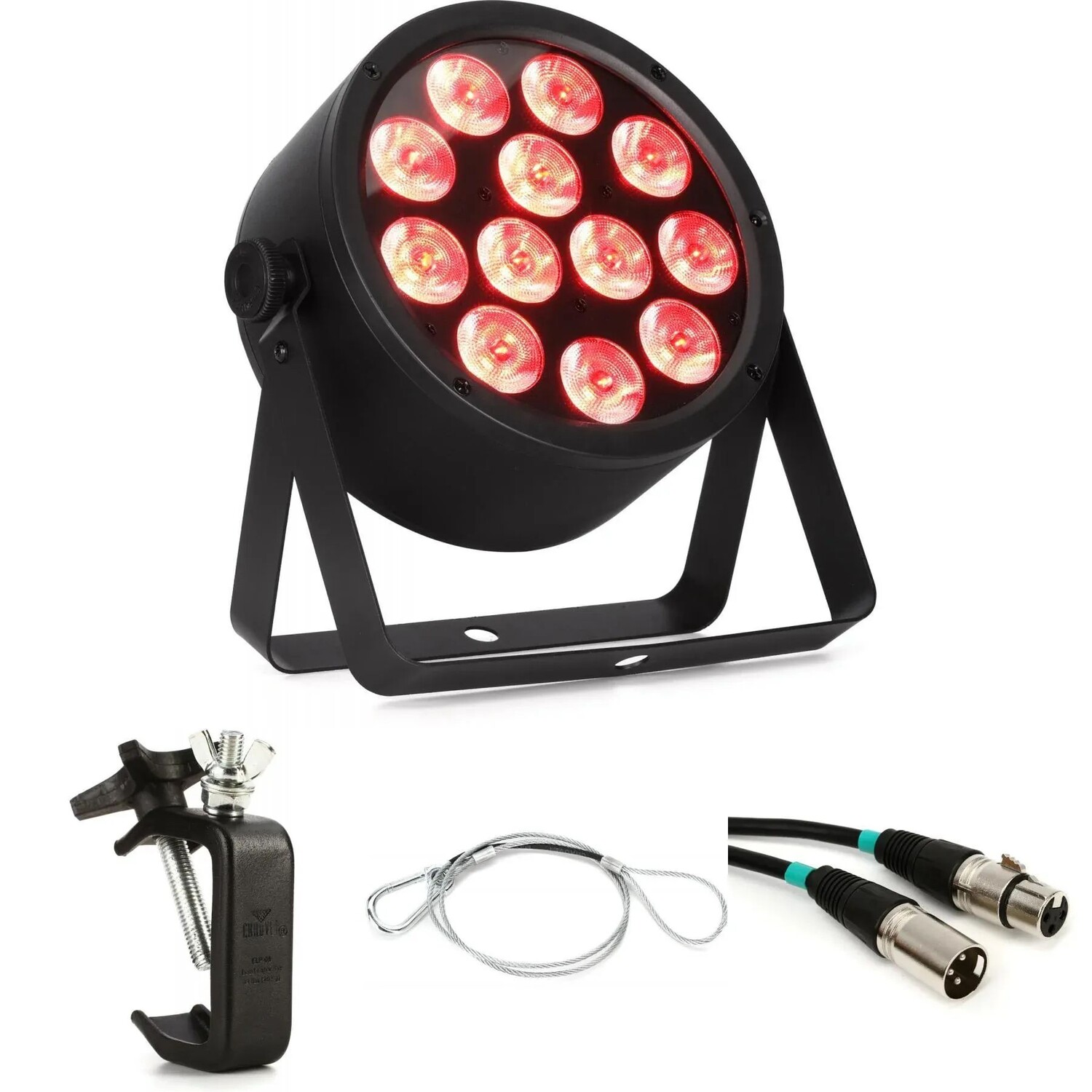 

Chauvet DJ SlimPAR T12 ILS RGB Par Essentials Bundle