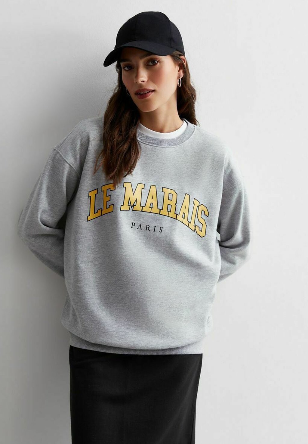 

Толстовка LE MARAIS LOGO New Look, цвет pale grey
