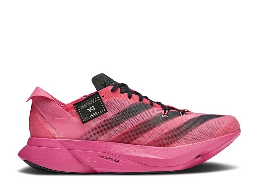 

Кроссовки adidas Y 3 Adizero Adios Pro 3, цвет Semi Solar Pink