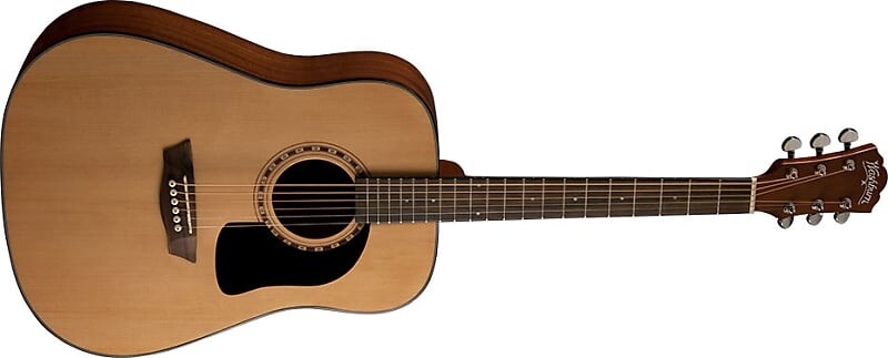 

Акустическая гитара Washburn AD5K Apprentice 5 Series Spruce/Mahogany Dreadnought 2020 Natural