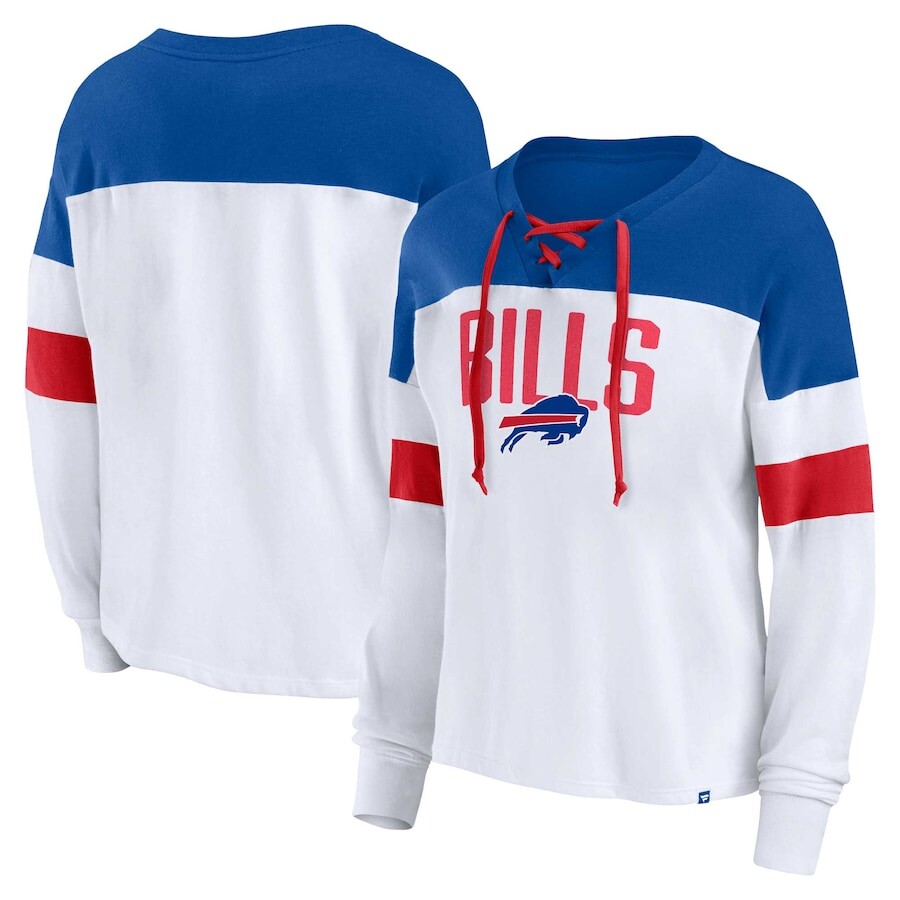 

Футболка с длинным рукавом Fanatics Branded Buffalo Bills, белый