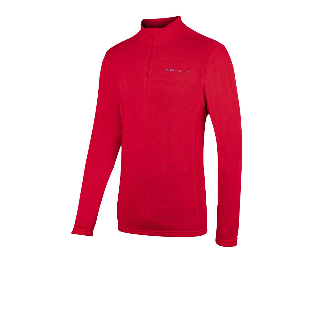 

Спортивный топ Higher State L/S 1/4 Zip Thermal Grid, красный