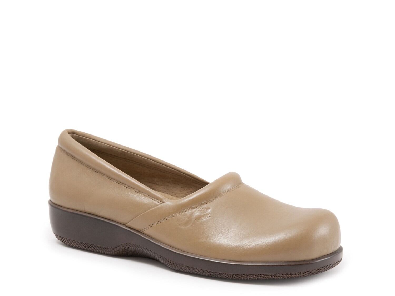 

Слипоны кожаные Soft Walk Adora, светло-коричневый