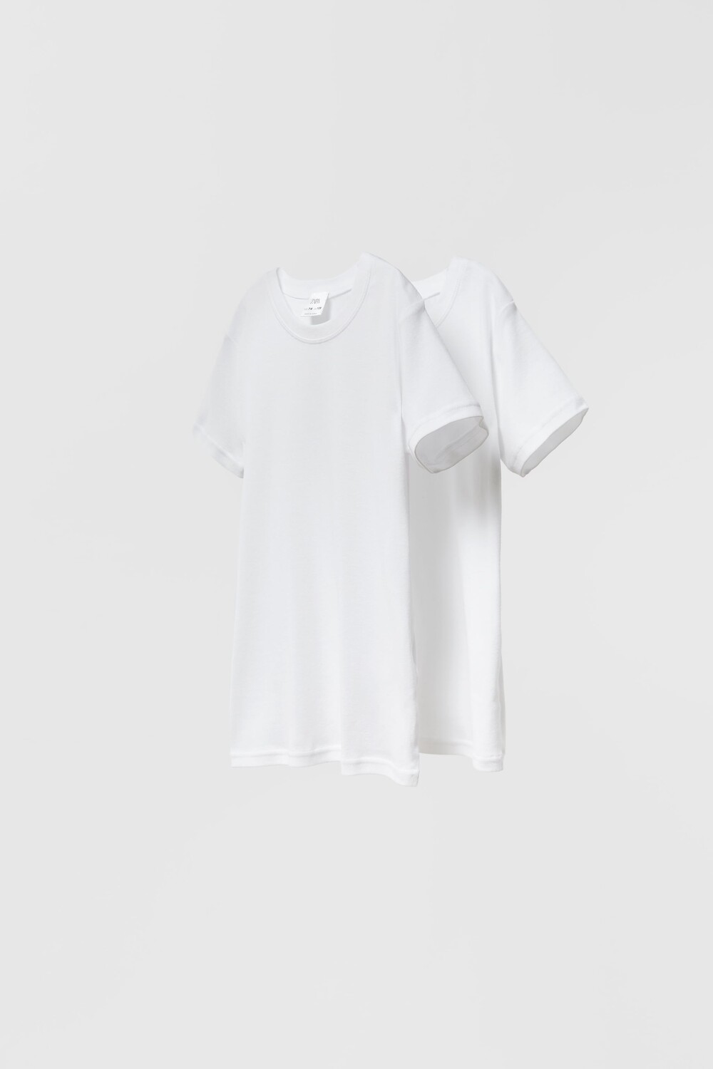 

Набор 2 базовых футболок Zara, белый