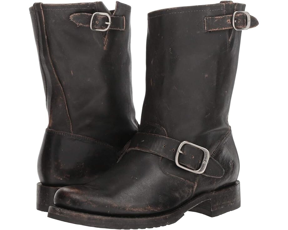 

Ботинки Frye Veronica Short, цвет Black Full Grain Brush-Off