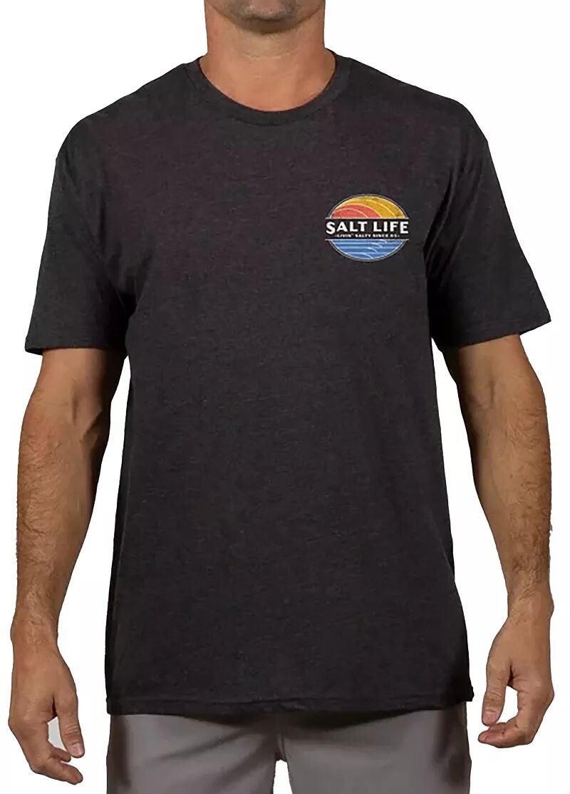 Мужская футболка Salt Life с лучами в винтажном стиле