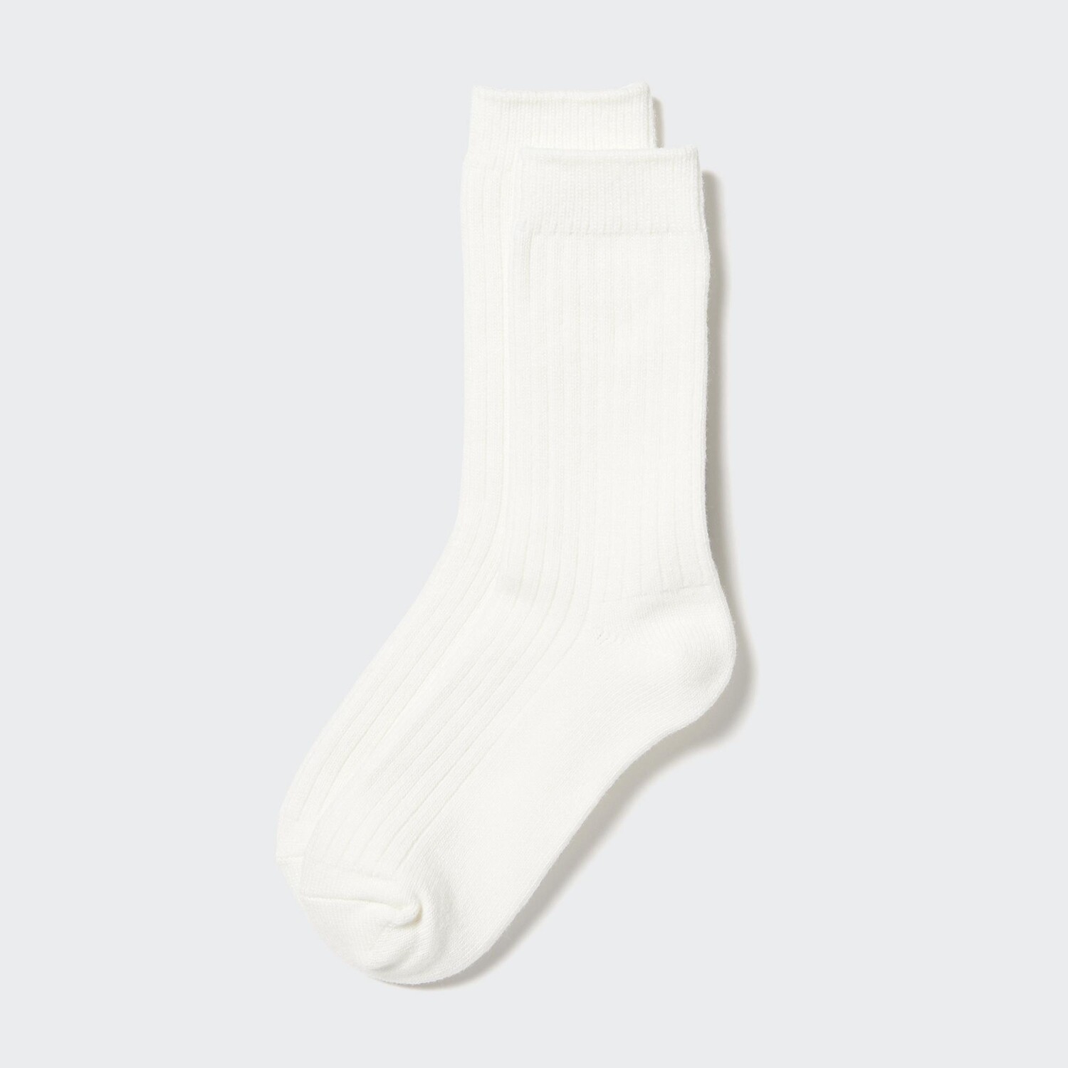 

Термоноски HEATTECH в рубчик Uniqlo, кремовый