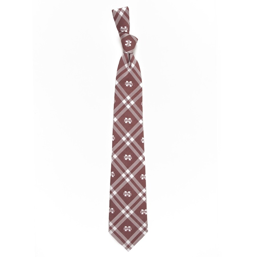 

Галстук Eagles Wings Mississippi State Bulldogs, бордовый