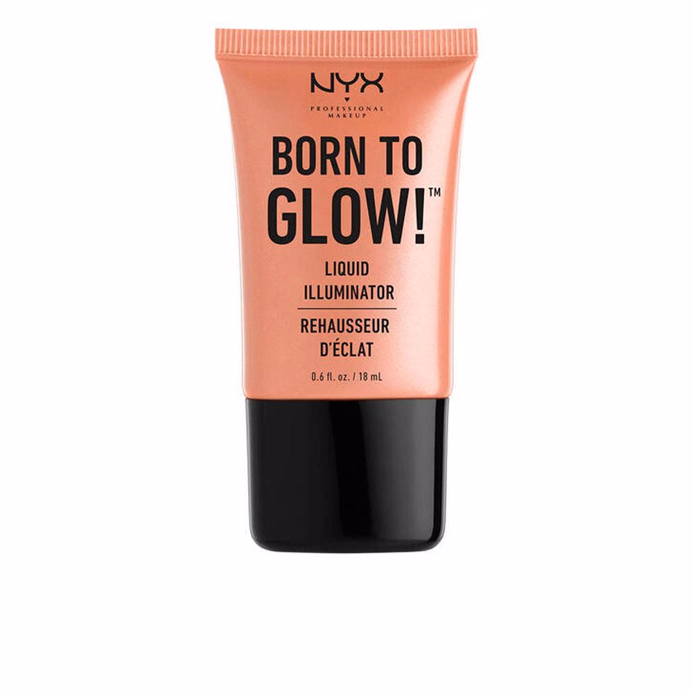 Маска для лица Born to glow! liquid illuminator Nyx professional make up, 18 мл, gleam жидкий хайлайтер luminizer liquid 105 sunset rose