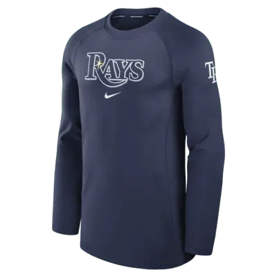

Лонгслив Nike Tampa Bay Rays Authentic Collection Game Time, темно-синий