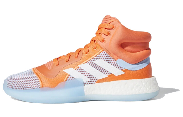 

Adidas Marquee Boost Коралловый синий высокого разрешения
