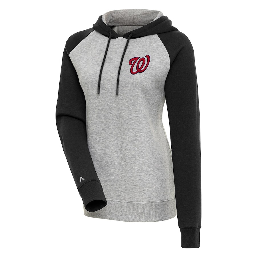 

Пуловер с капюшоном Antigua Washington Nationals, серый