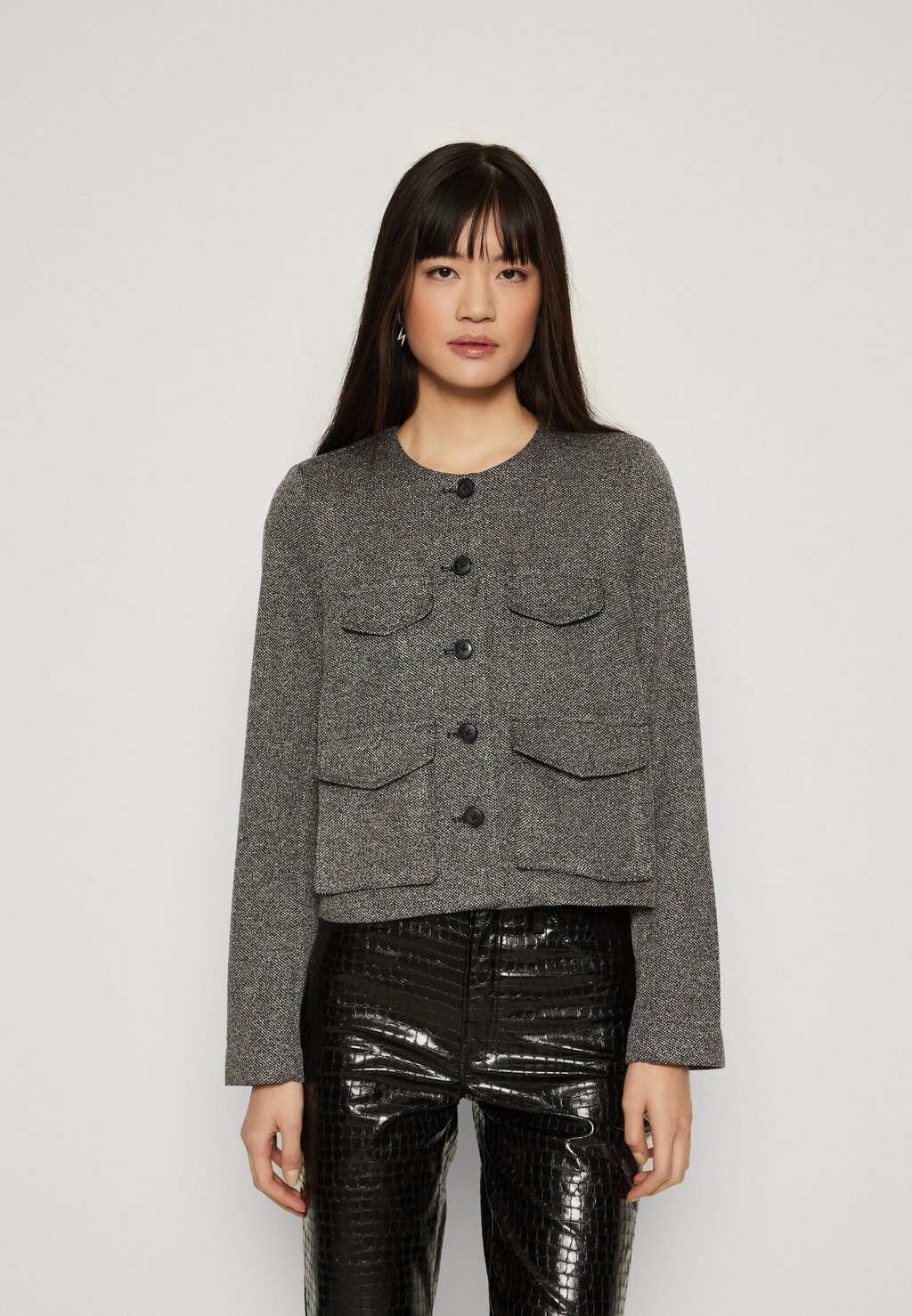 

Блейзер Vero Moda ВМАЛИСА, цвет medium grey melange