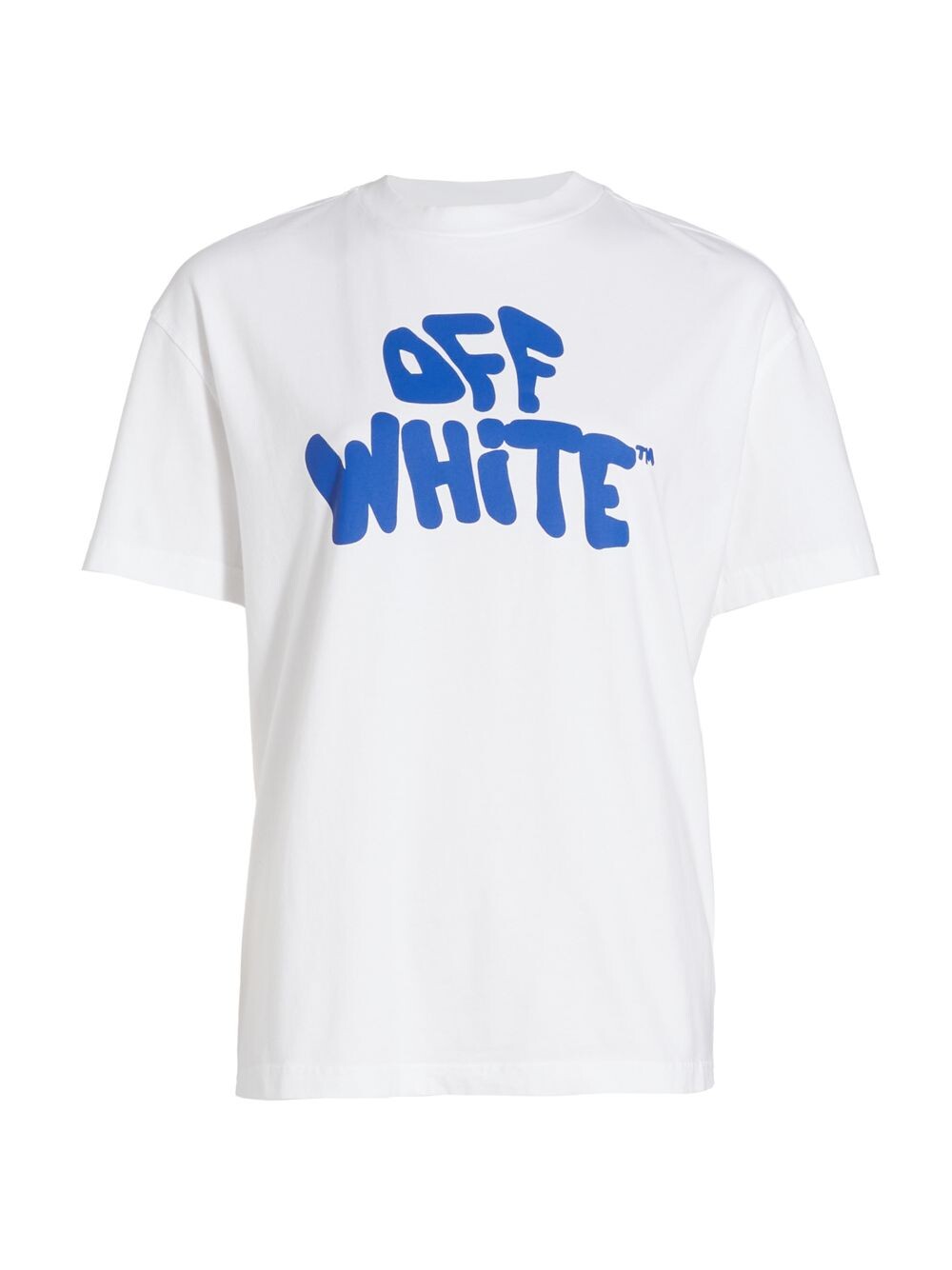 

Свободная футболка с логотипом 70-х годов Off-White, белый