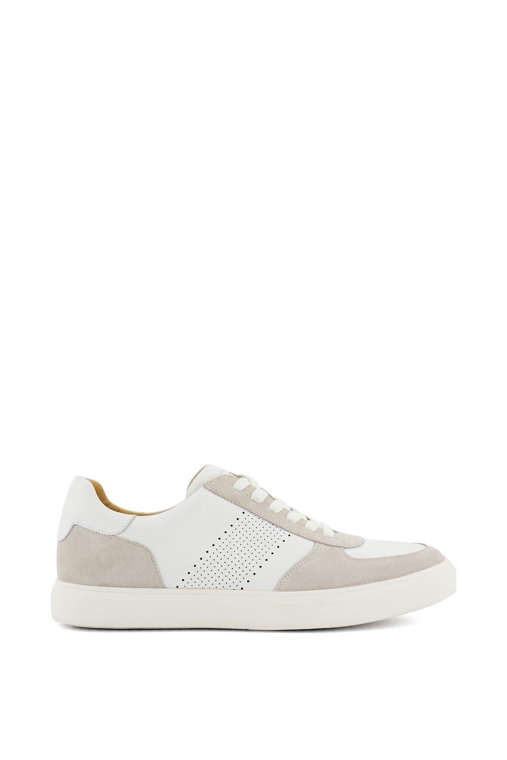 

Кроссовки 'Twickenham' Leather Trainers Dune London, белый