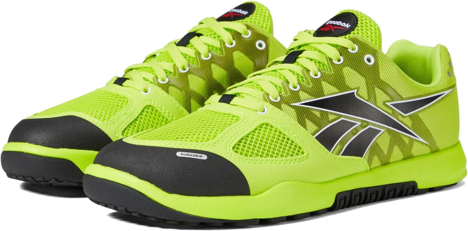 

Кроссовки Nano 2.0 Reebok, цвет Laser Lime/Core Black/White