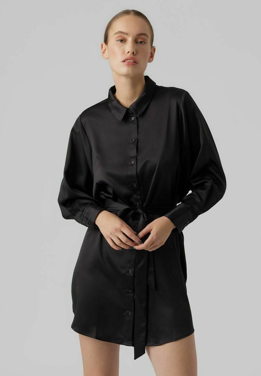 

Платье-рубашка Vero Moda, черный