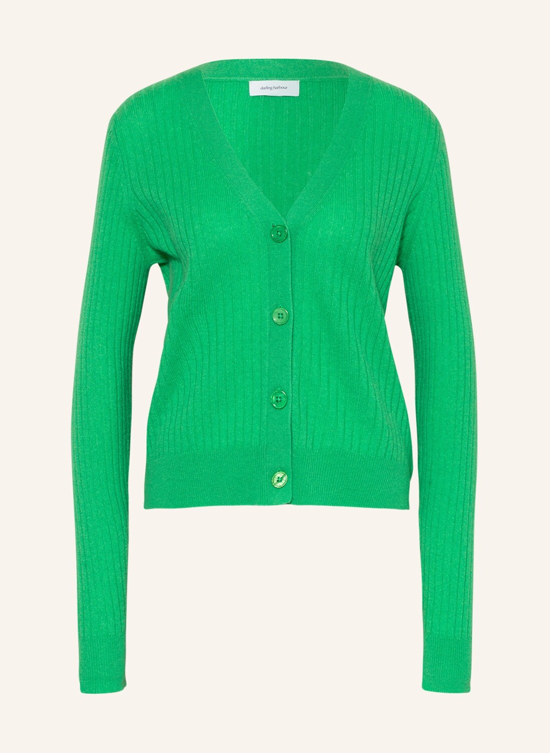 

Кардиган darling harbour aus Cashmere, зеленый
