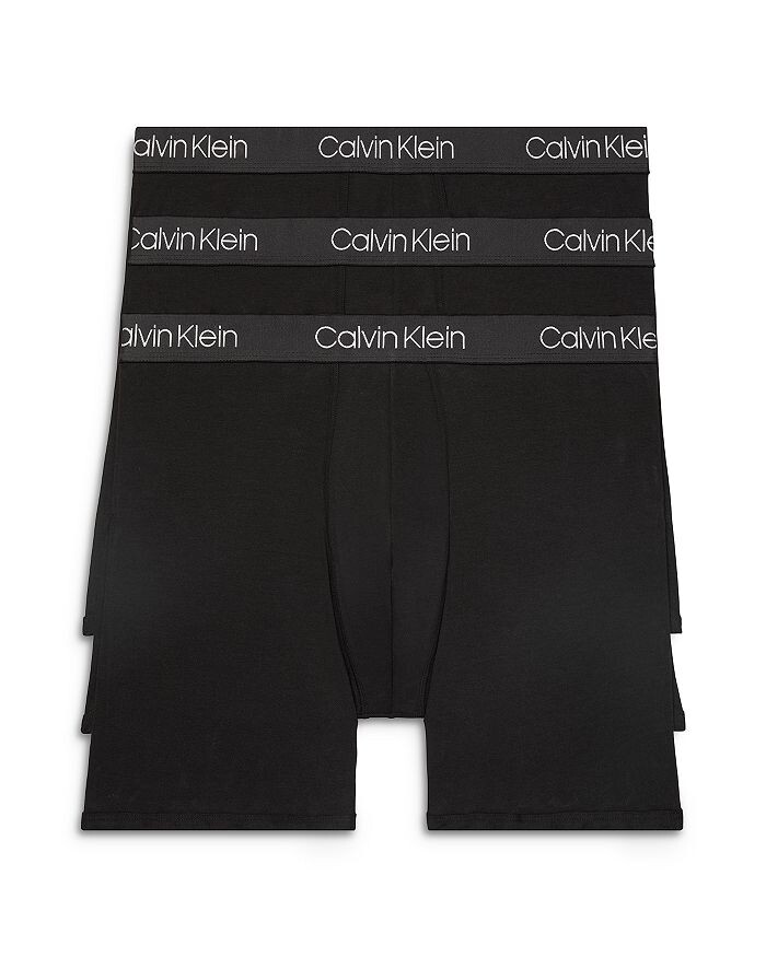

Трусы-боксеры из смесового хлопка, упаковка из 3 шт. Calvin Klein