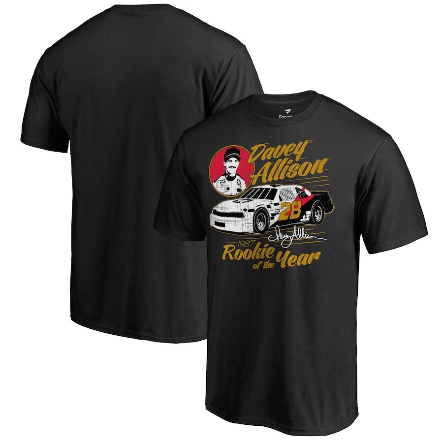

Футболка с коротким рукавом Fanatics Branded Davey Allison, черный