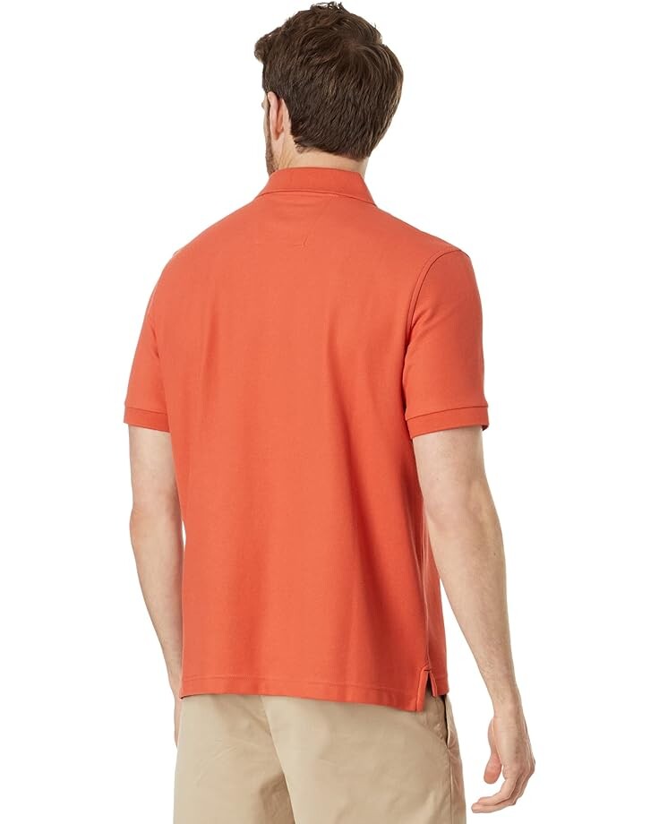 

Поло Nautica Sustainably Crafted Classic Fit Deck Polo, цвет Cayenne