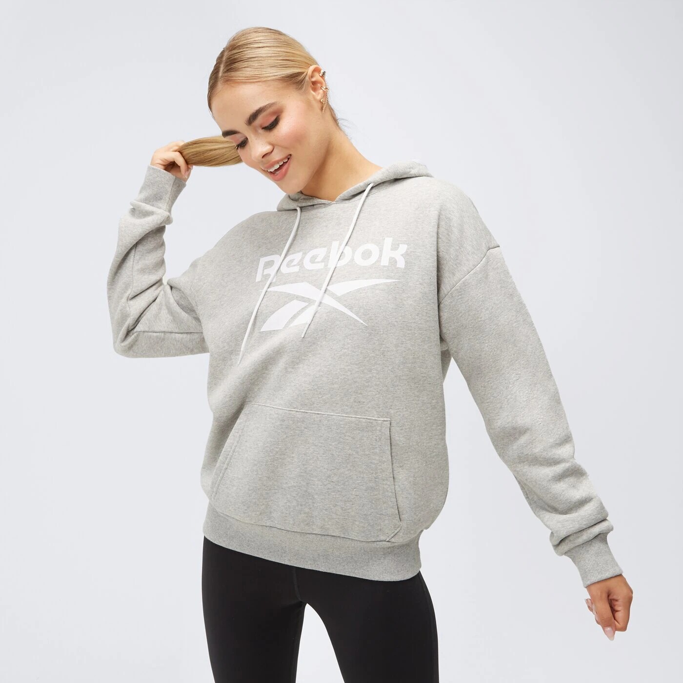 

Худи флисовое Reebok, серый