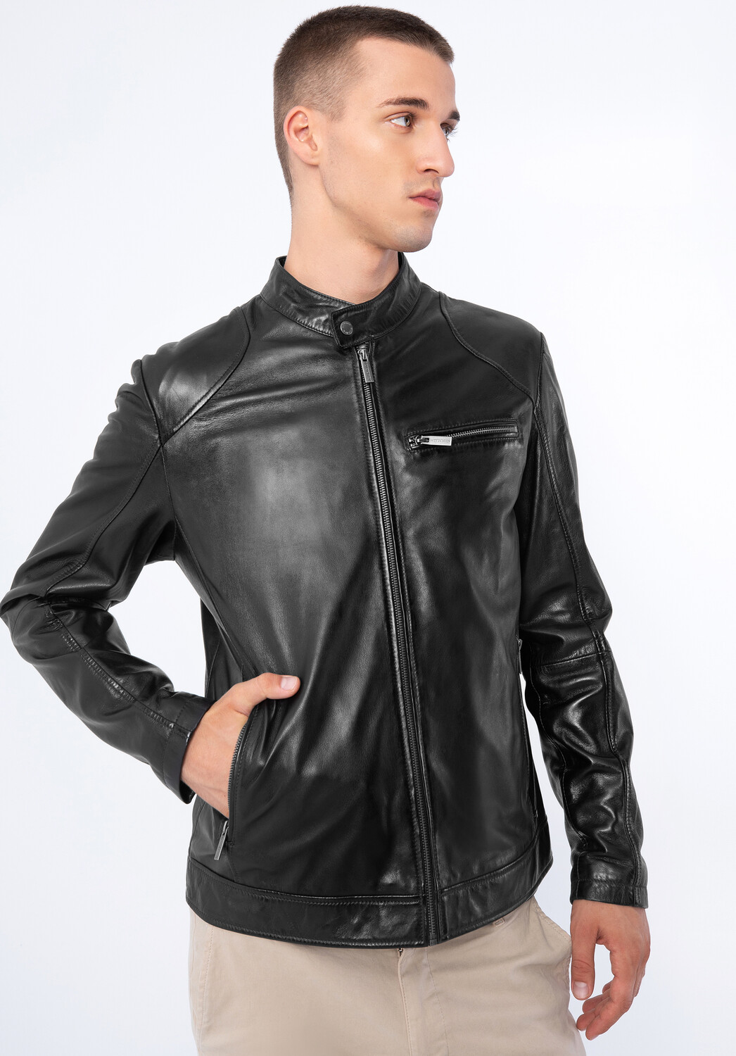 

Кожаная куртка Wittchen Natural leather jacket, черный