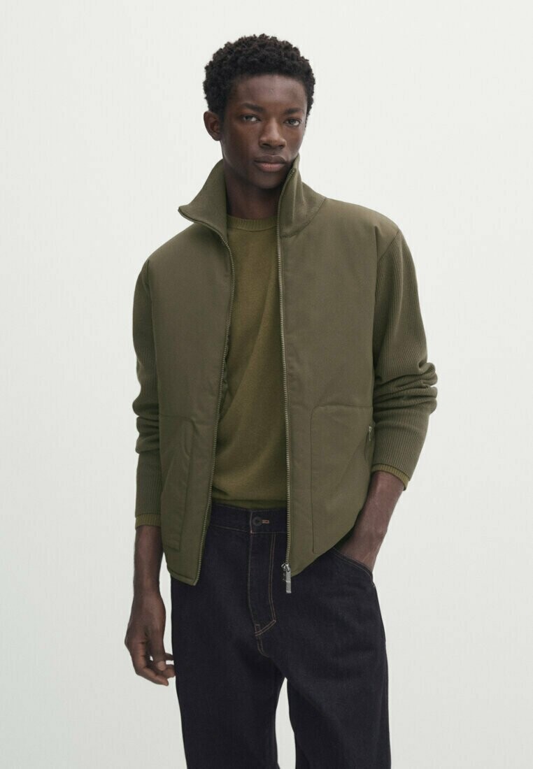 

Кардиган Massimo Dutti, хаки