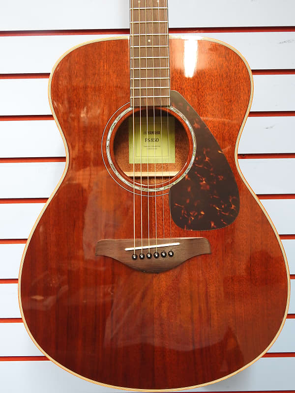 Акустическая гитара Yamaha FS850 - Mahogany акустическая гитара yamaha fs850 small body all mahogany acoustic guitar