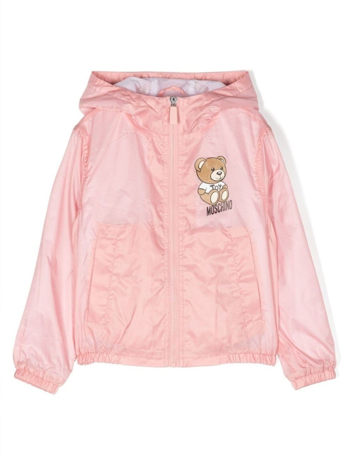 

Moschino Kids куртка Teddy Bear с капюшоном, розовый