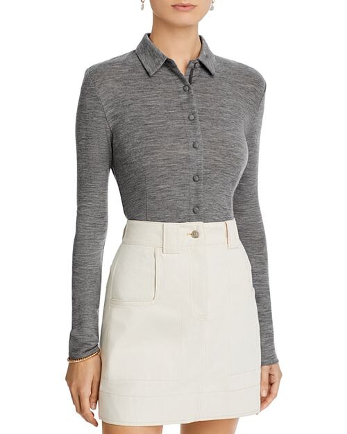 

Рубашка Харлоу rag & bone, цвет Gray