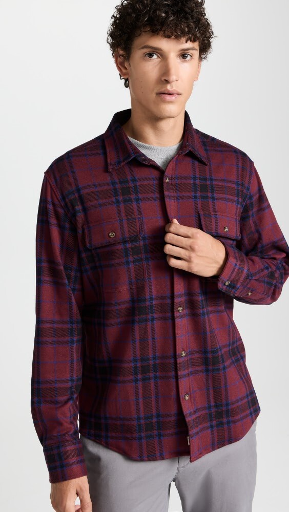 

Рубашка Fair Harbor The Dunewood Flannel