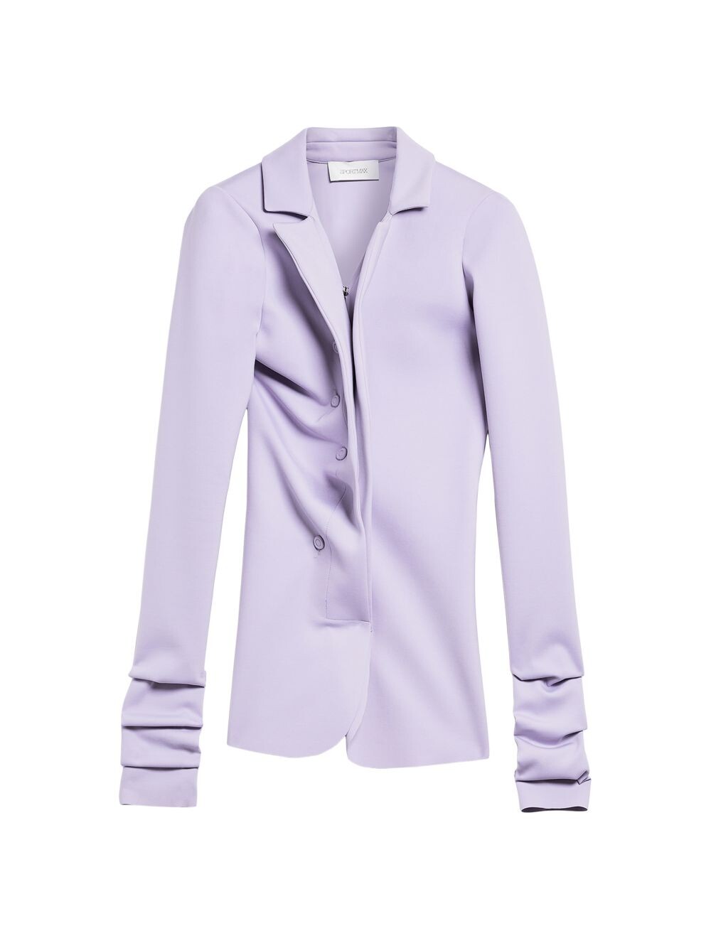 

Асимметричная куртка из джерси Sportmax, Серый